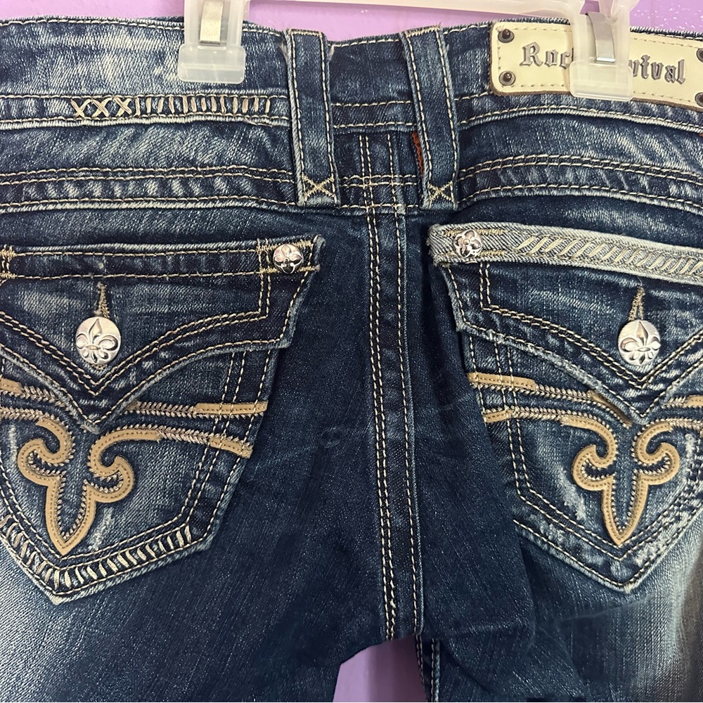 Authentic Rock Revival Brand Jeans